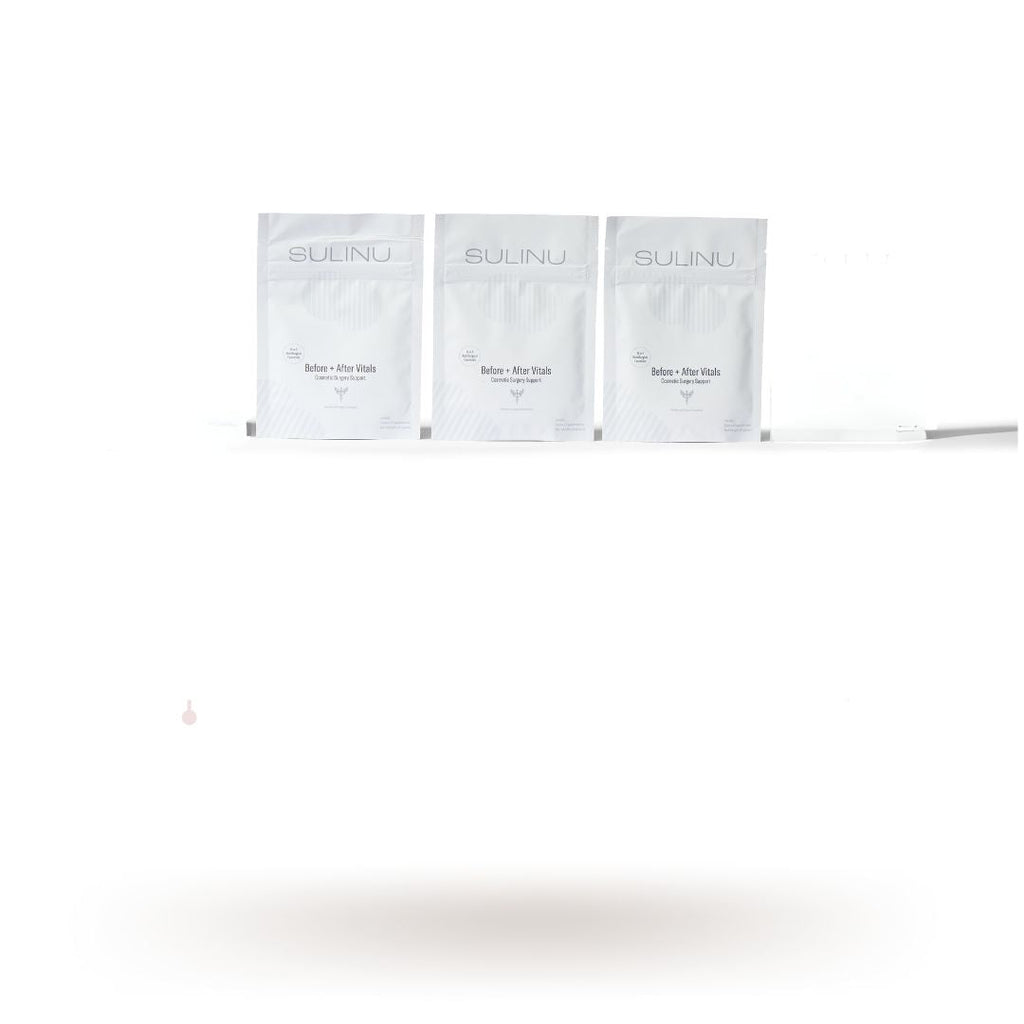 Travel Packs- Set of 3- Single Serving Before + After Vitals