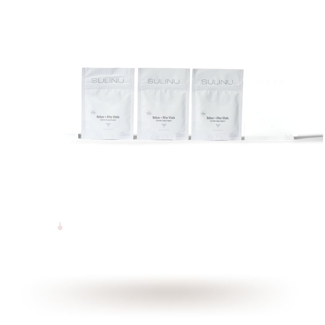 Travel Packs- Set of 3- Single Serving Before + After Vitals
