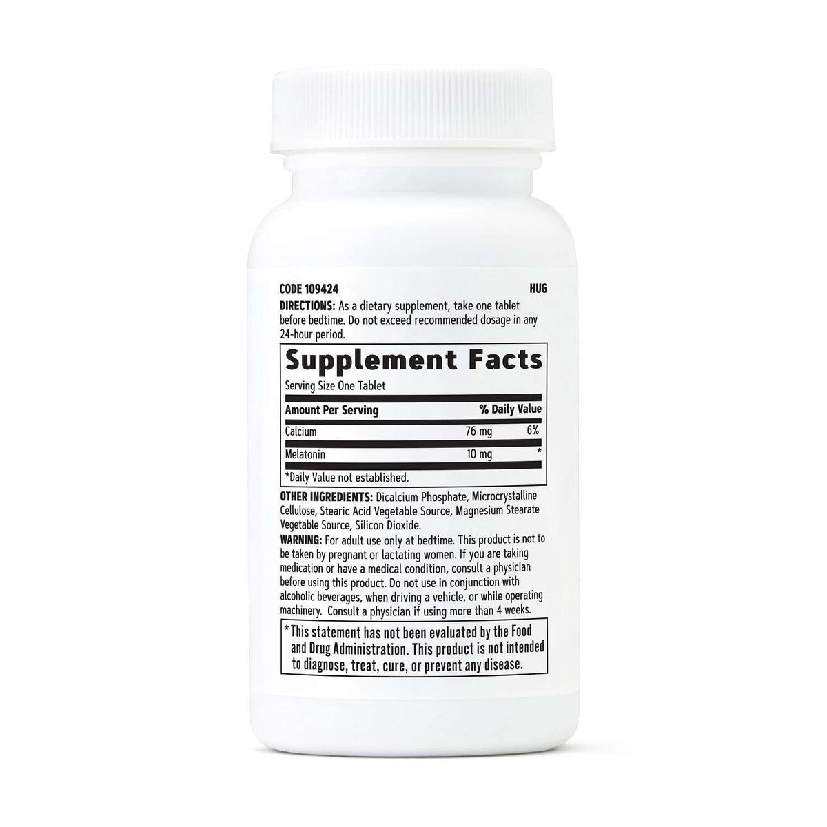 GNC Melatonin 10 mg – 60 Vegetarian Tablets