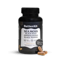 BetterAlt Sea Moss 6-in-1 with Ashwagandha & Black Seed Oil, 120 Capsules