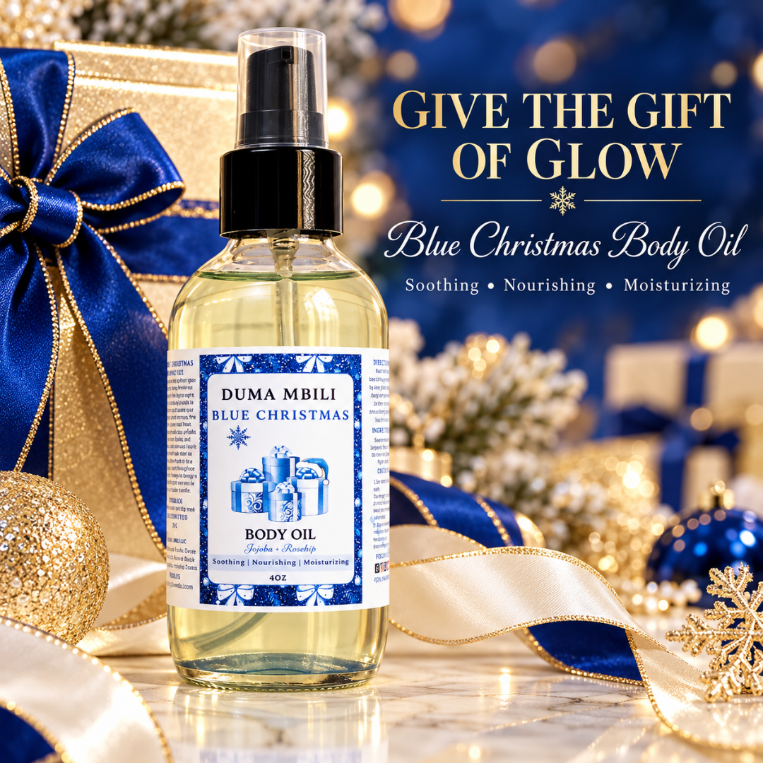 Blue Christmas Body Oil