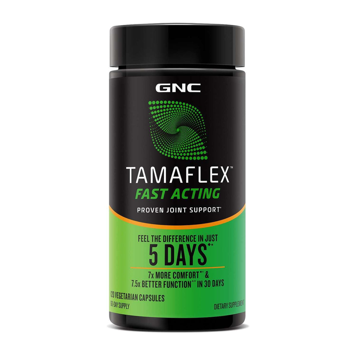 GNC TamaFlex Fast Acting, 120 Vegetarian Capsules