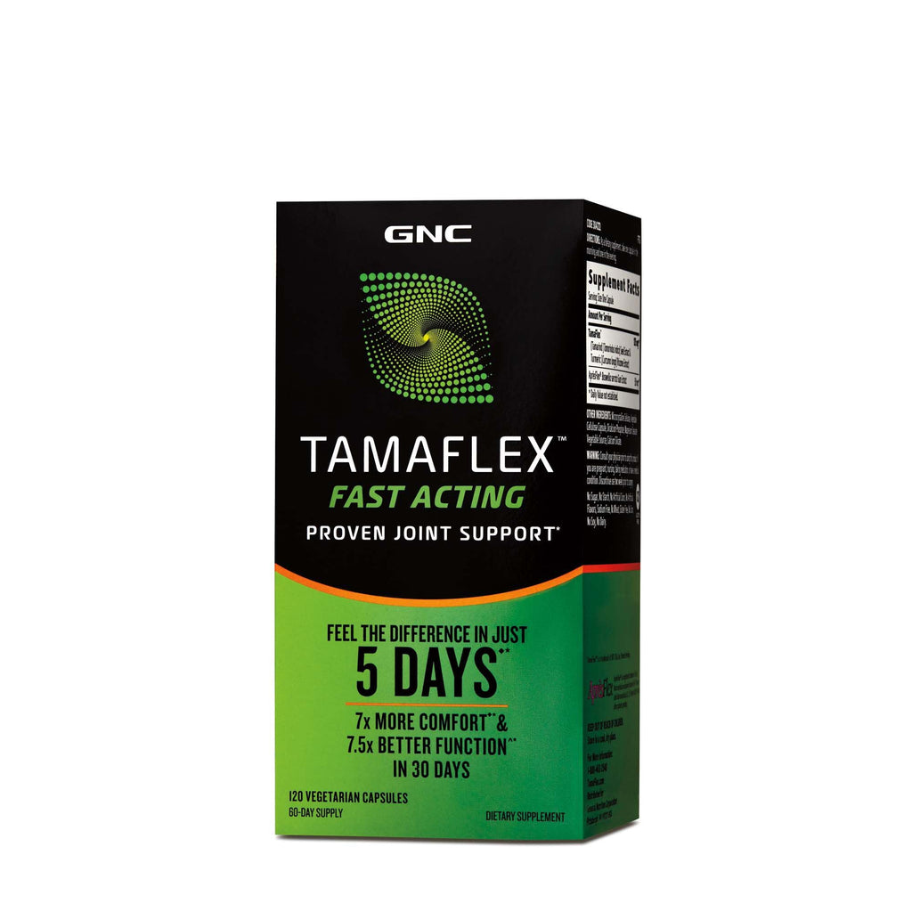 GNC TamaFlex Fast Acting, 120 Vegetarian Capsules