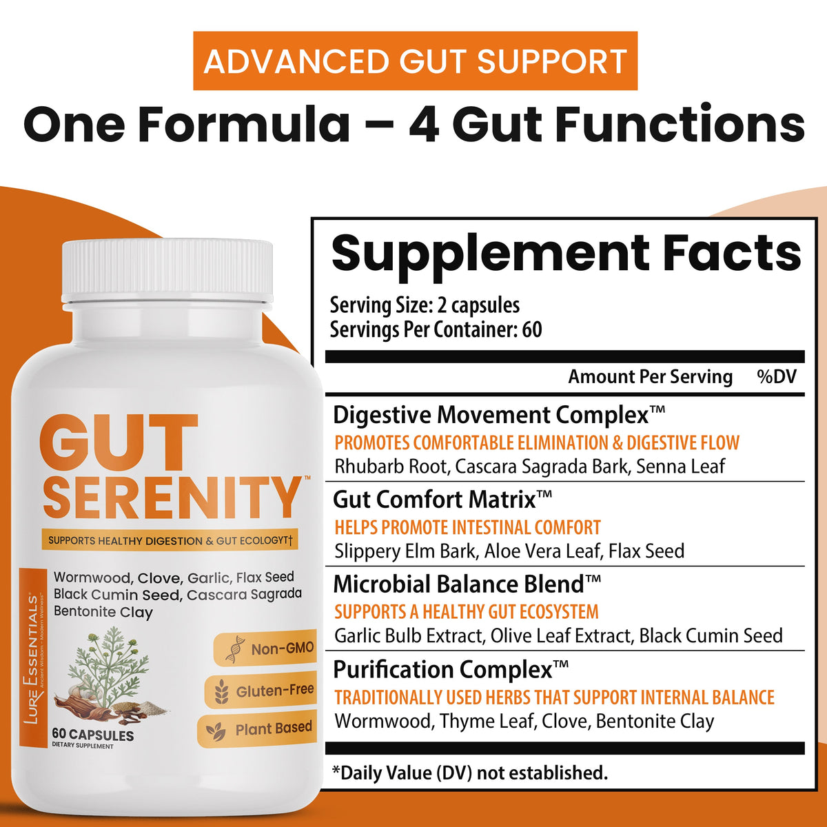 Gut Serenity 4-in-1 Colon & Gut Cleanse