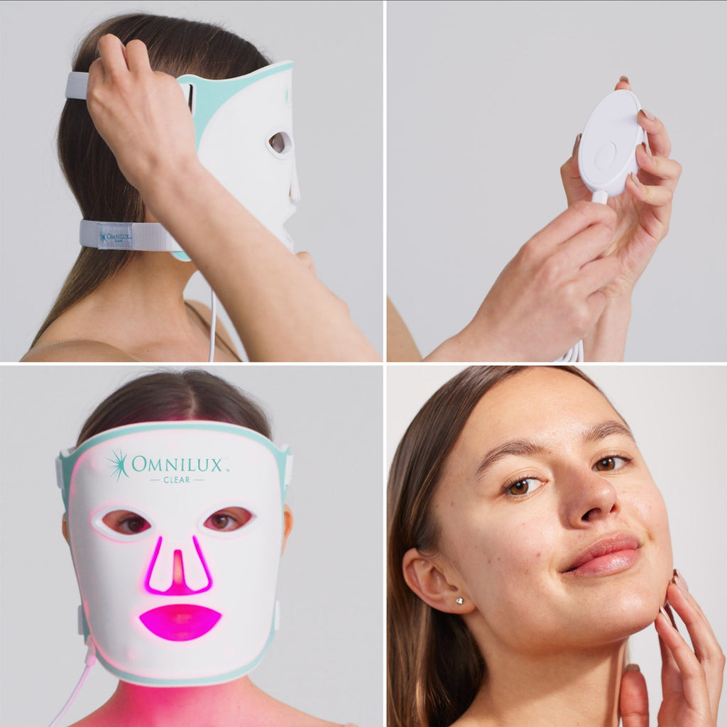 Omnilux Face Contour + Clear + Contour Glove