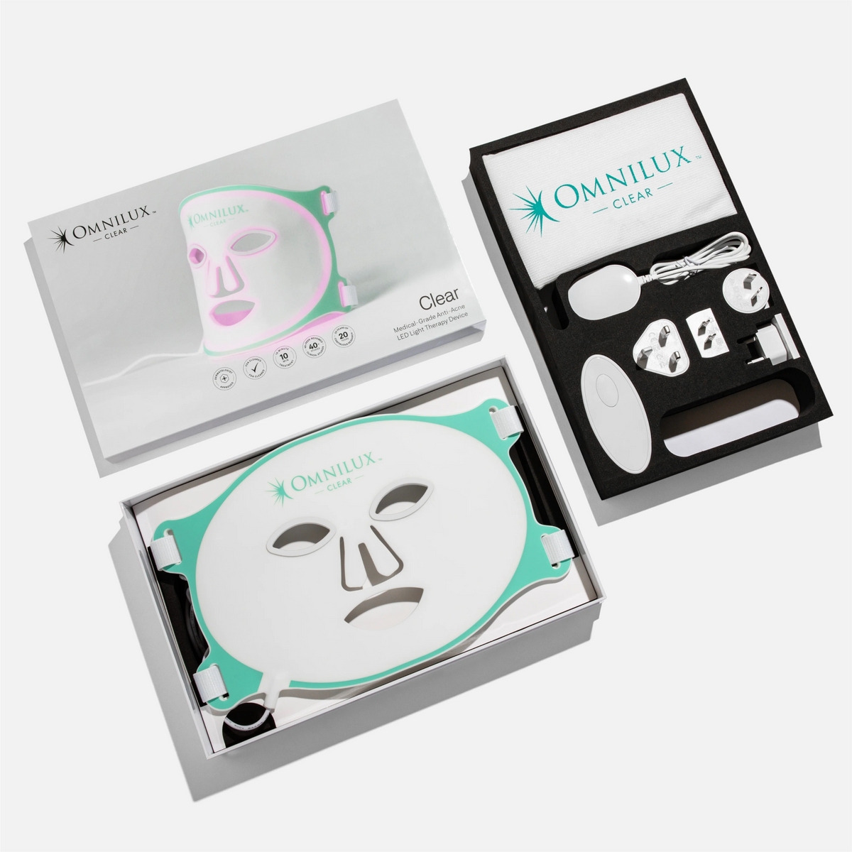 Omnilux Face Contour + Clear + Contour Glove