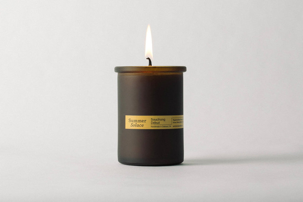 Souchong Debut – Tallow Candle with Black Tea Absolute & Vetiver | 6 oz