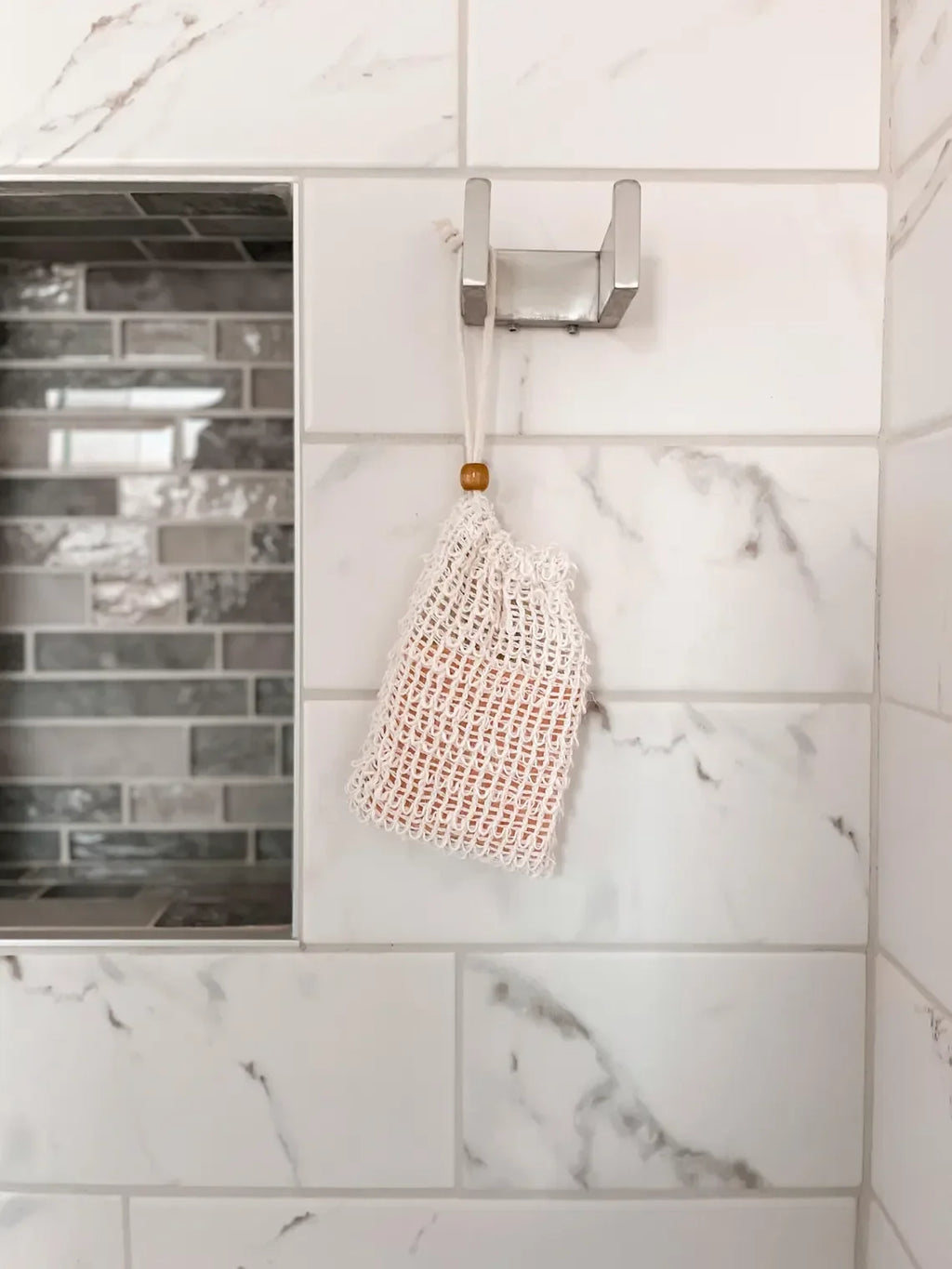 Sisal Soap Saver Bag & All Natural Loofah
