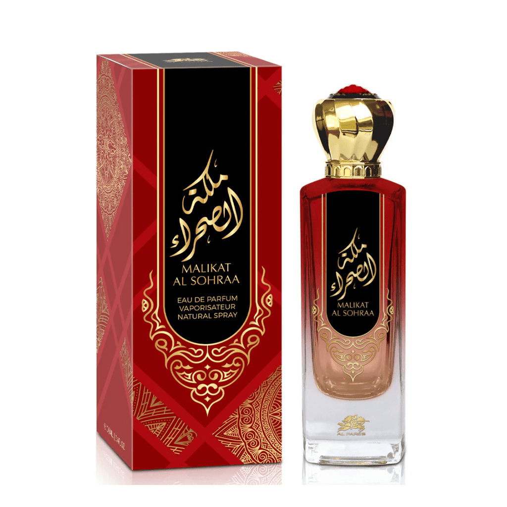 Al Fares Malikat Al Sohraa EDP Unisex 100Ml (3.4Oz) Gift Set