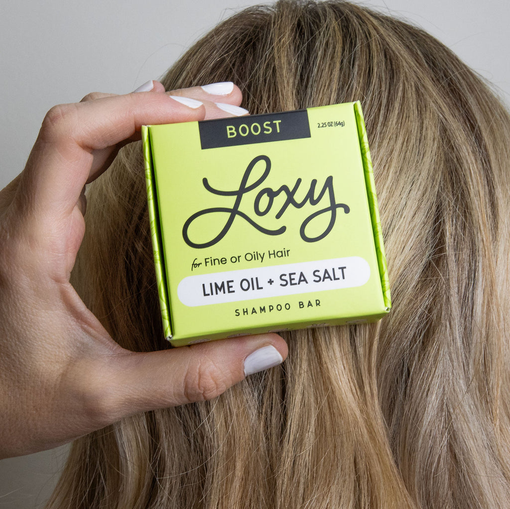 BOOST: Volumizing Shampoo Bar for Fine or Oily Hair with Lime Oil & Sea Salt