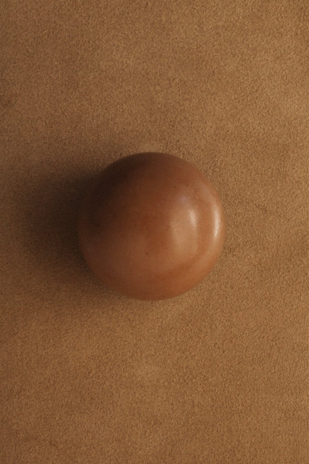 Desert Rose – Red Clay Sphere Soap | Floral & Cacao Butter Infusion