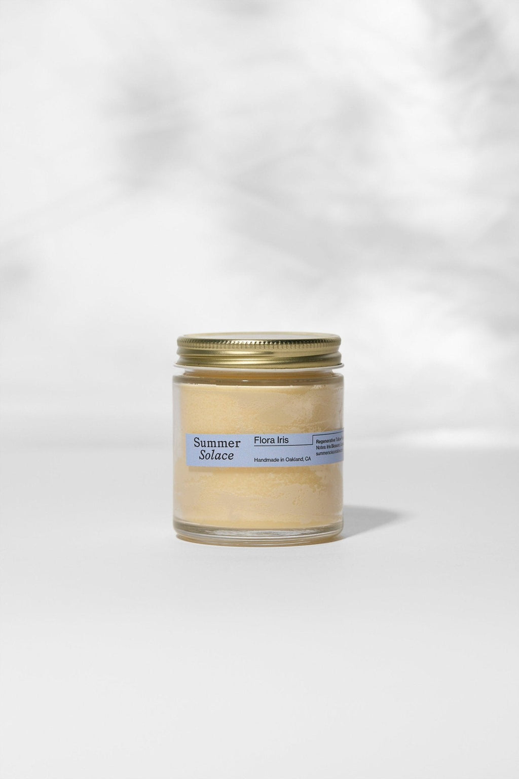 Flora Iris – Travel Candle | Orris Root & Palo Santo