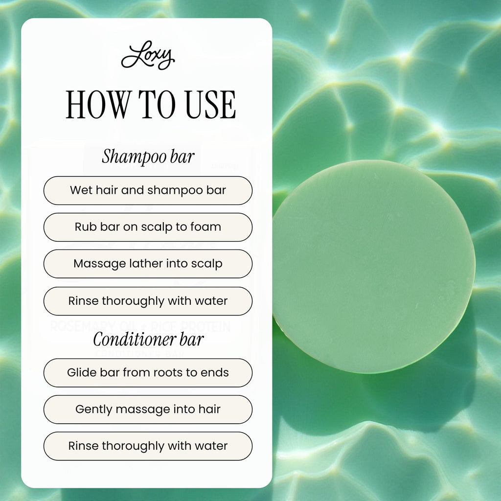 Fortify: Volumizing & Strengthening Conditioner Bar with Rosemary Oil & Rice Protein