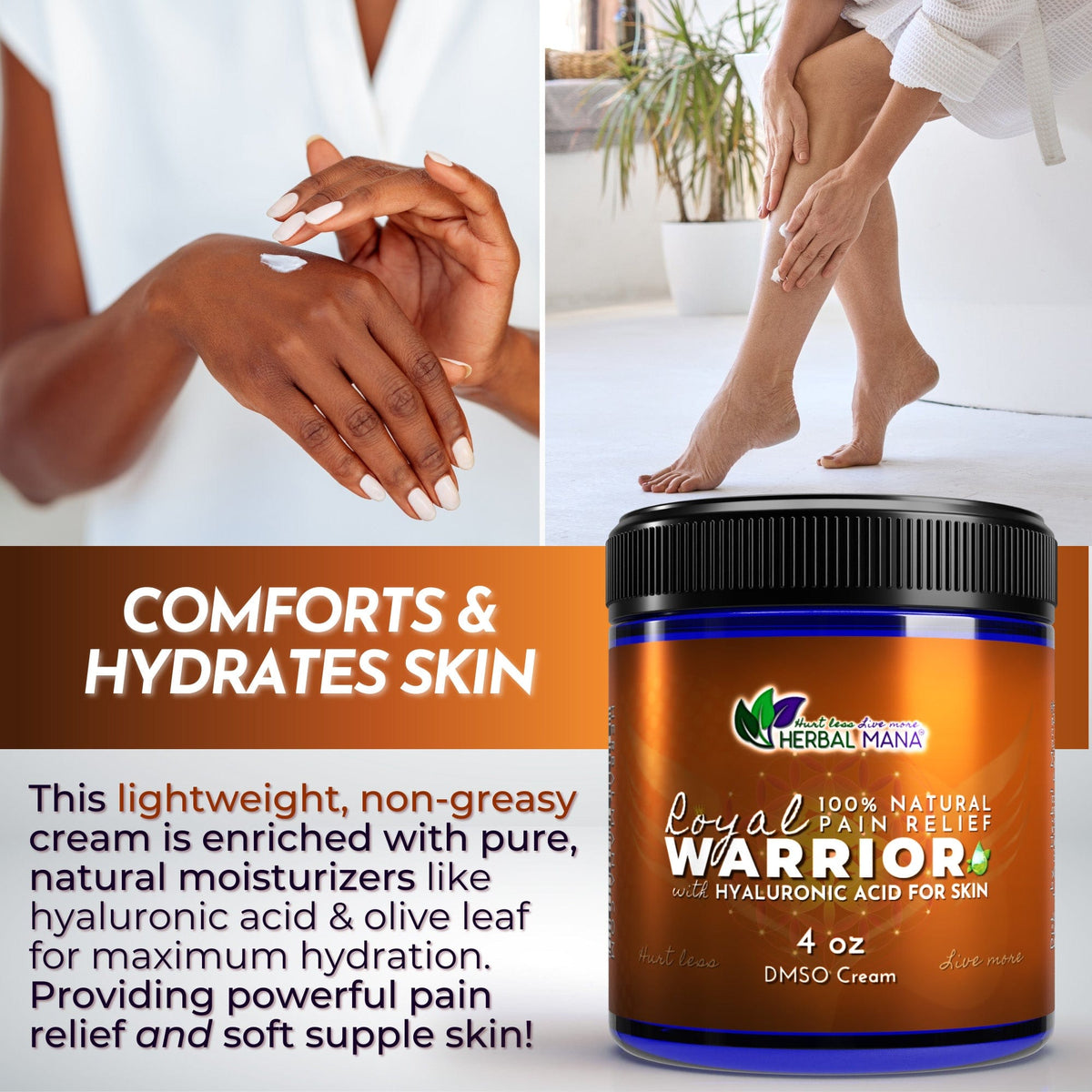 Frankincense DMSO Cream for Joint Pain | Royal Warrior