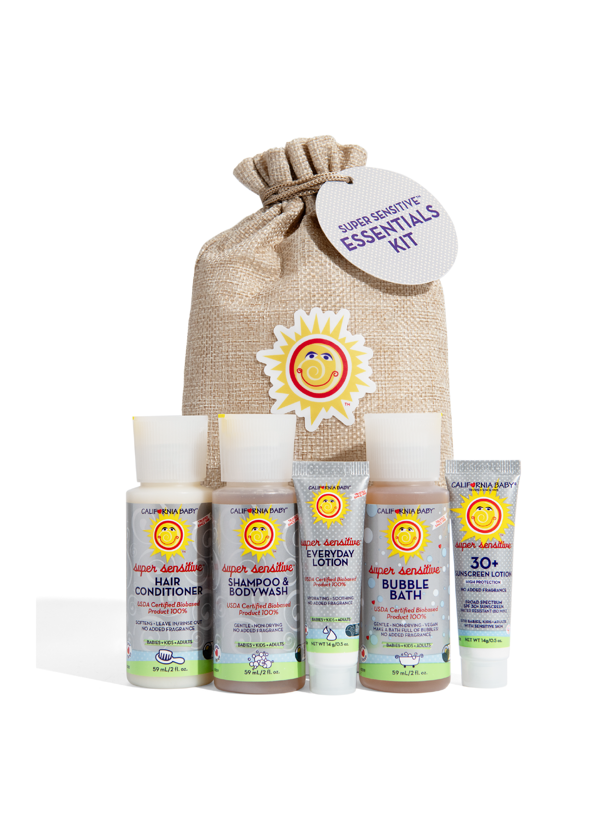 (No Fragrance) Super Sensitive™ Essentials Kit
