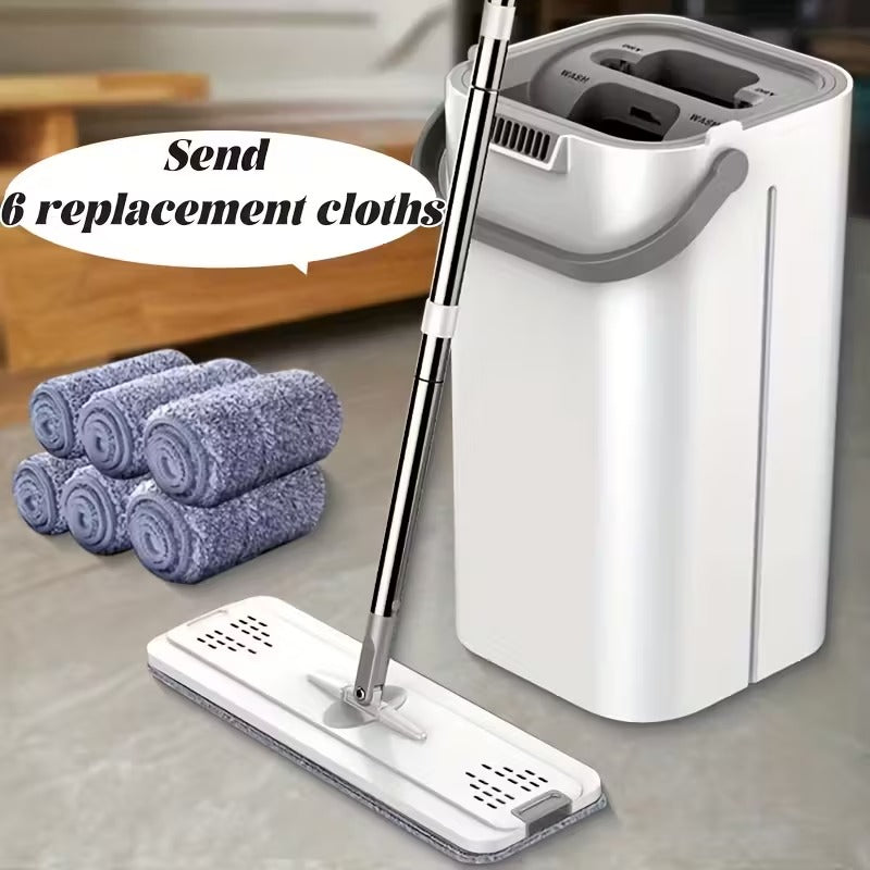 hands dust mop bucket wet dry cleaning perfect