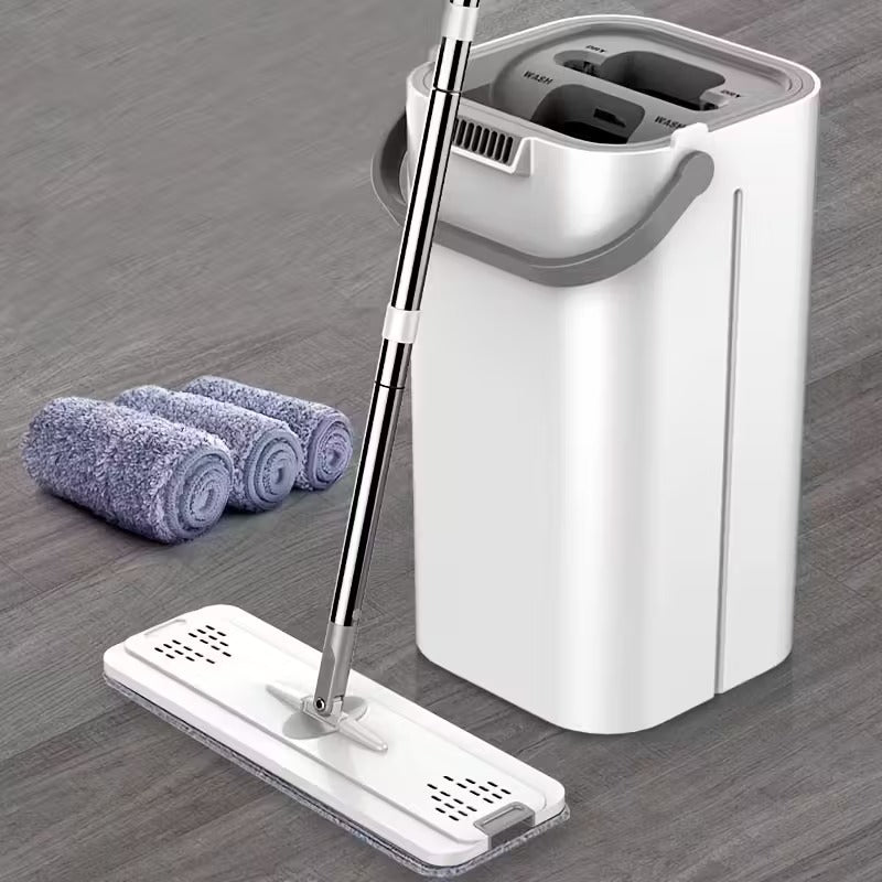 hands dust mop bucket wet dry cleaning perfect