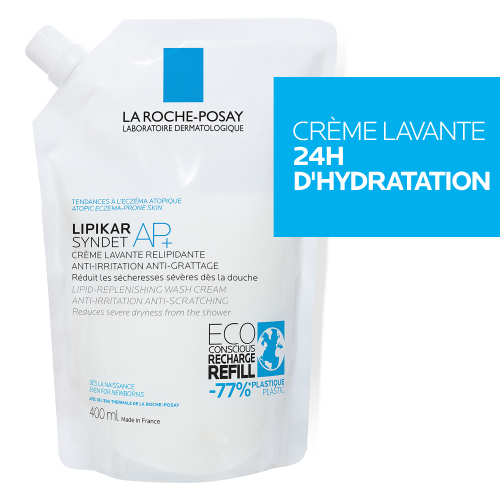 La Roche-Posay LIPIKAR Crème Lavante Relipidante Duo Set
