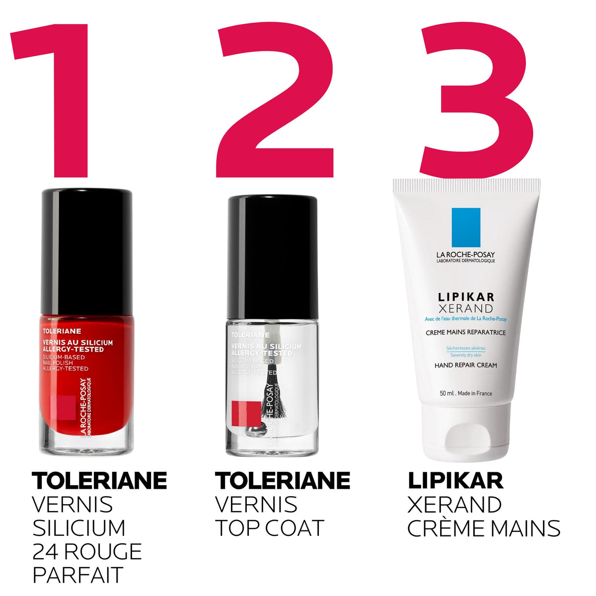 La Roche-Posay Toleriane Silicium Nail Polish 24 Rouge Parfait