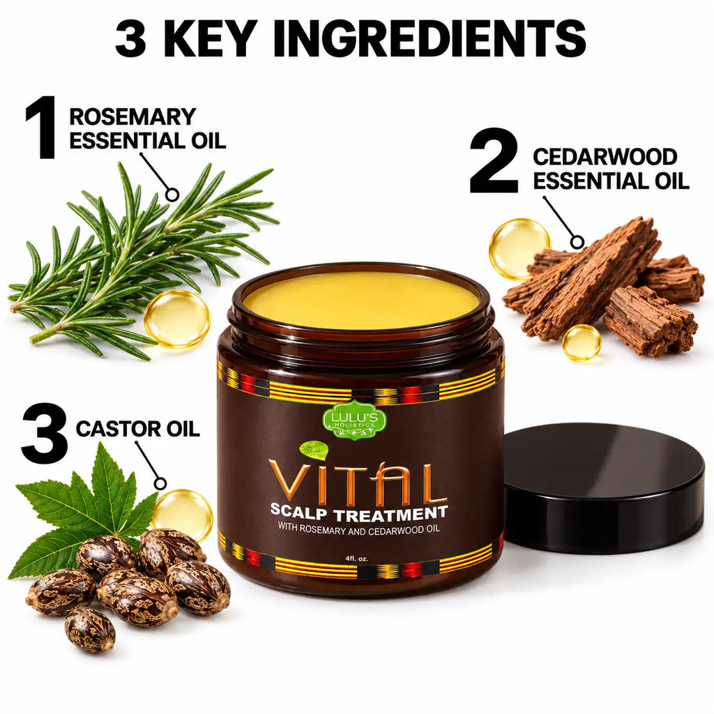 Lulu's Holistics Vital Scalp Conditioning Pomade (4oz)