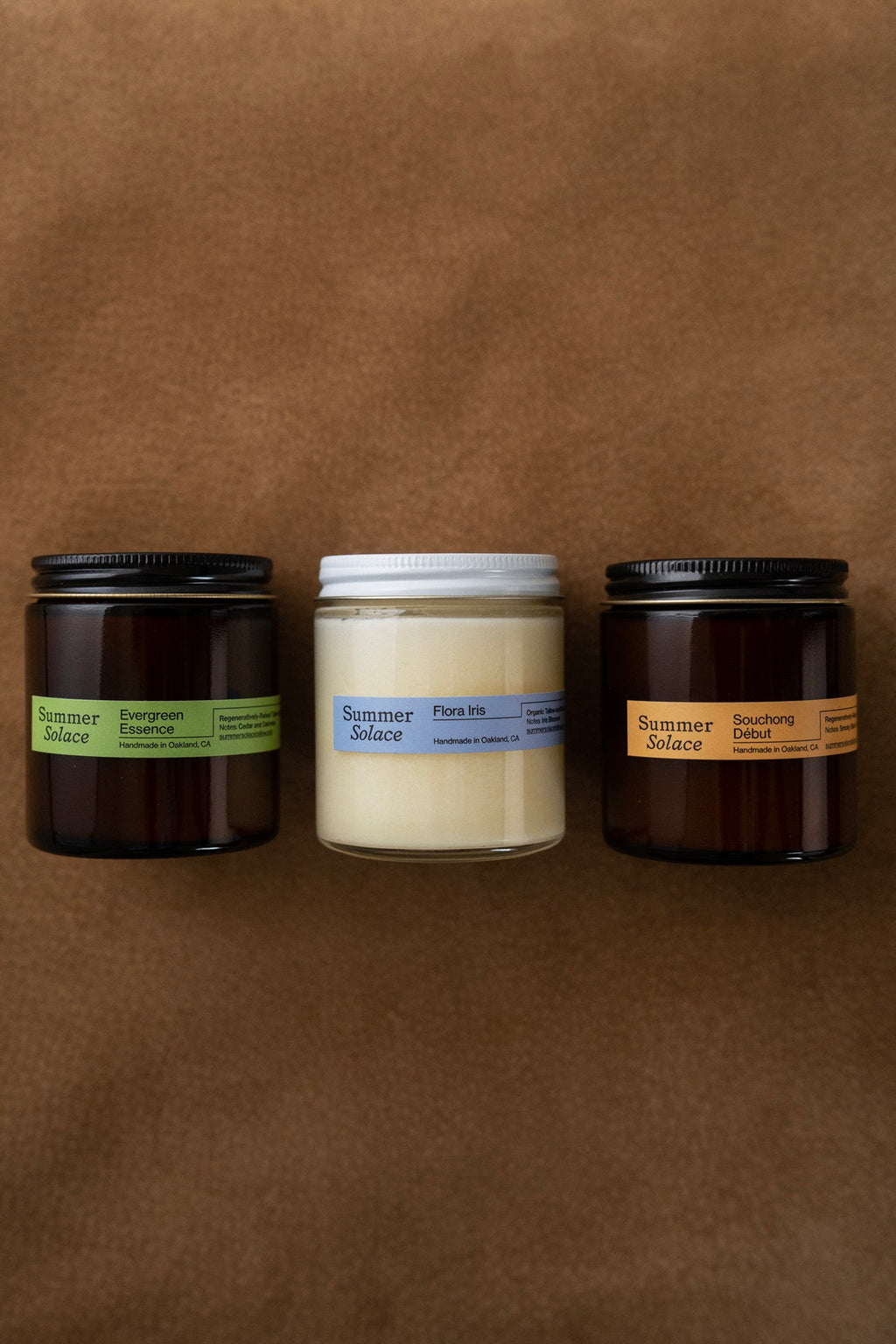 Tallow Candle Trio – Travel Set | Core Collection